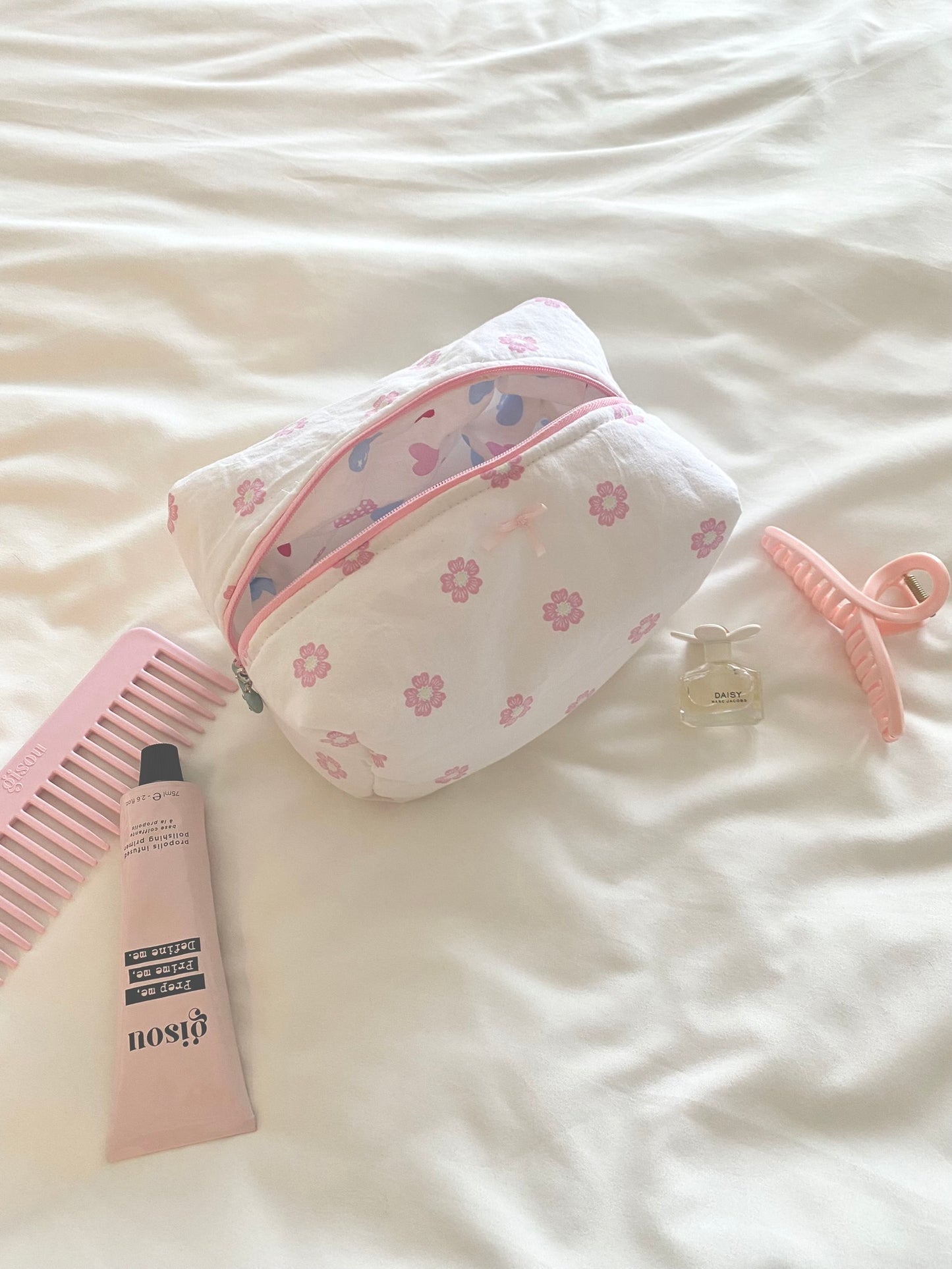 Flower Power Makeup Bag