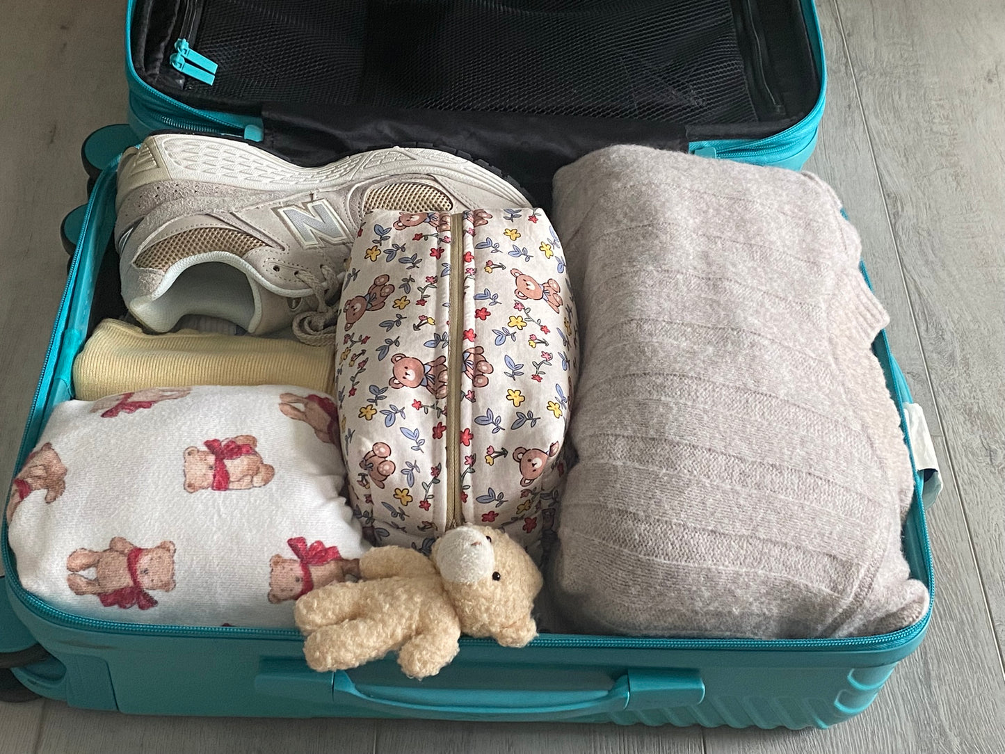 Teddy Bear Makeup Bag