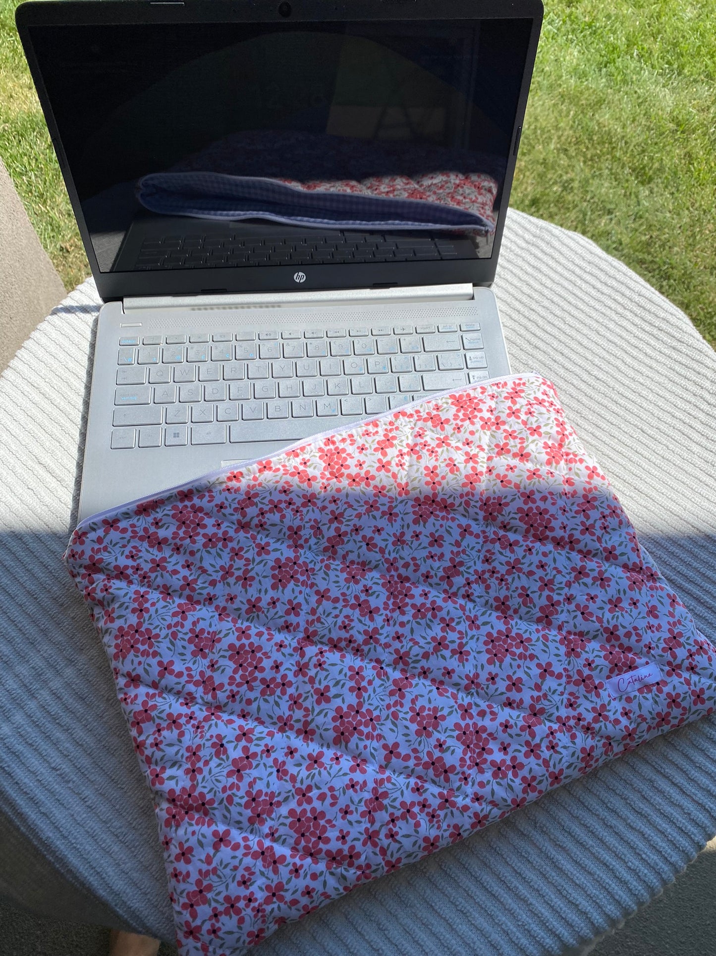 Spring Floral Laptop Bag
