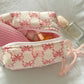 Feminine Ribbon Makeup Bag