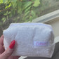 Creamy Embroidery Makeup Bag