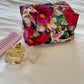 Tropical Floral Beauty Bag