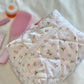 Soft Floral Beauty Bag